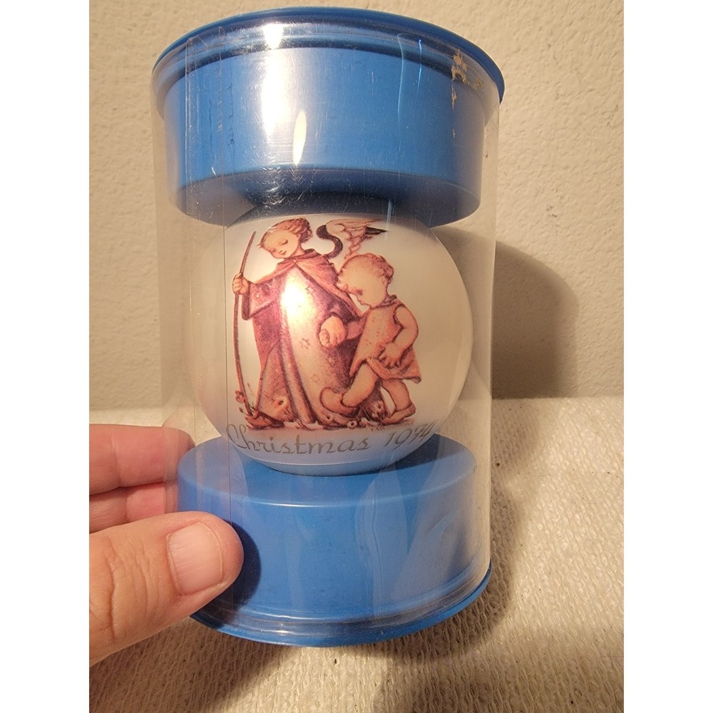 Hummel The Guardian Angel Sister Berta 1974 Christmas Ornament Ball Schmid Bros.